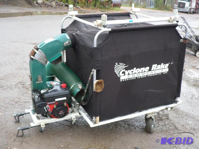 Cyclone Rake Commercial Collection System, Te...