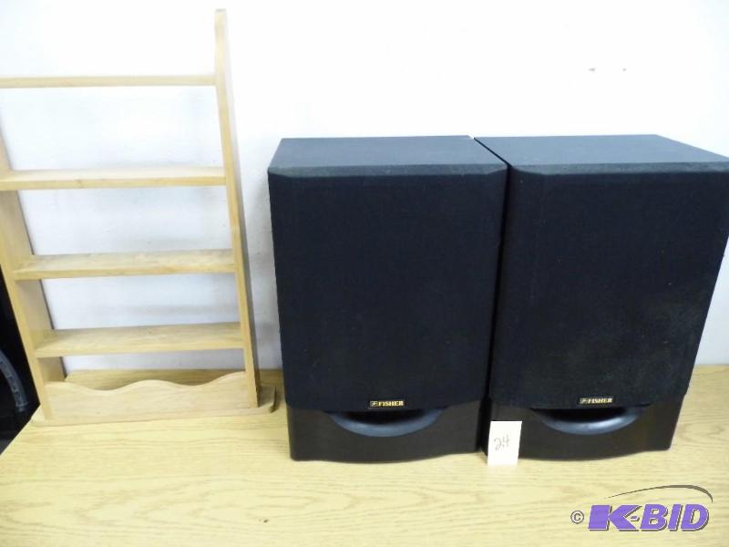 Pair of Fisher Speakers