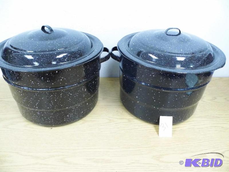 2 Canning Kettles