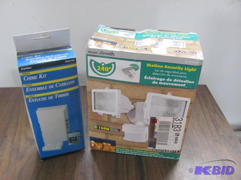 Motion Security Light and Chime Kit