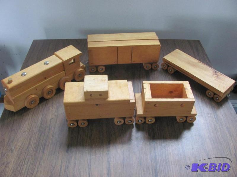 Wooden Train Set