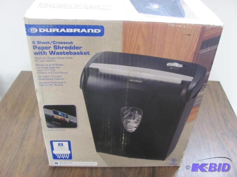 Durabrand Paper Shredder with Wastebasket