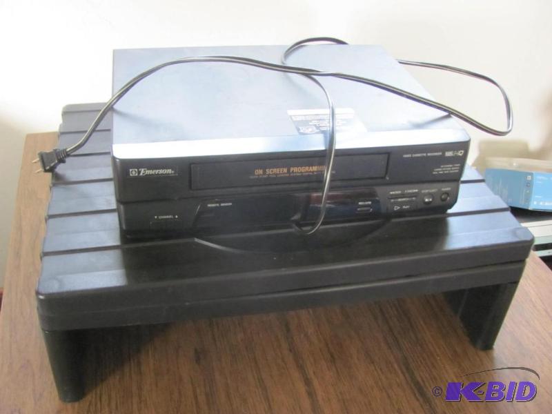 VCR Player and TV Turn Table