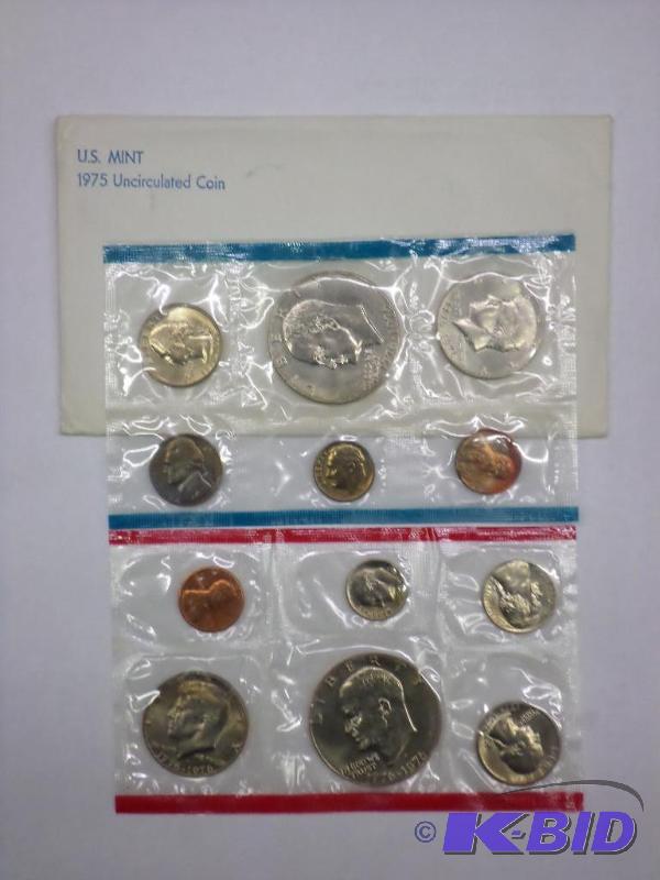 1975 P-D Unc Mint Set $3.82 face value...