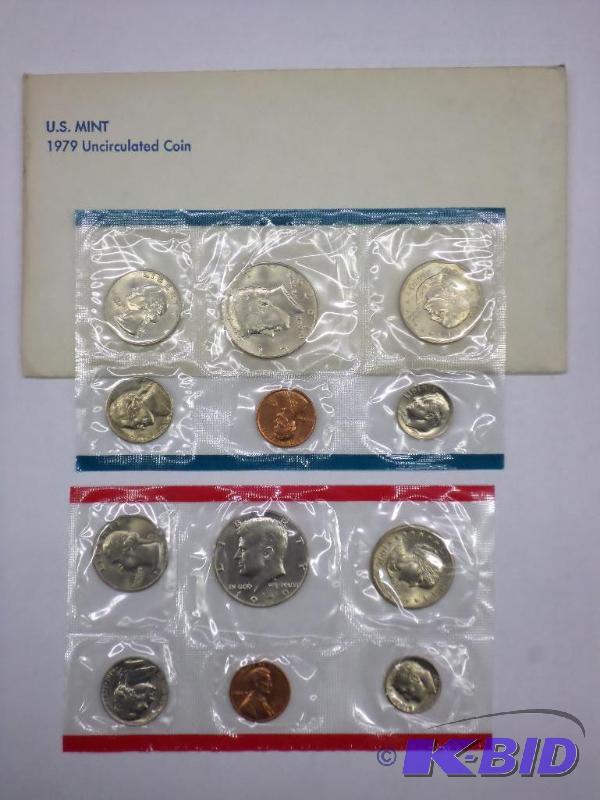 1979 P-D Unc. Mint Set $3.82 face value...