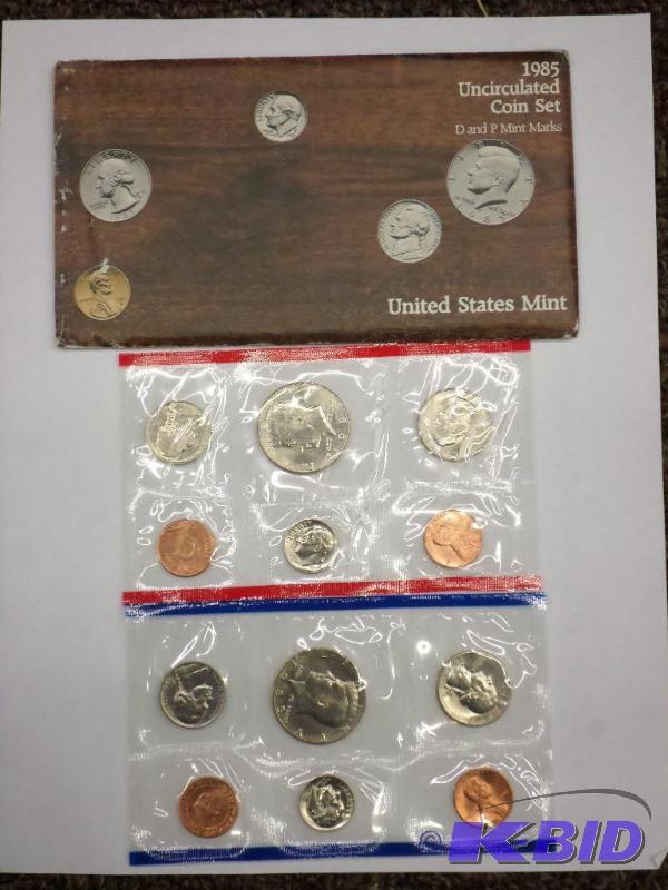 1985 P-D Unc. Mint Set $1.82 face value...
