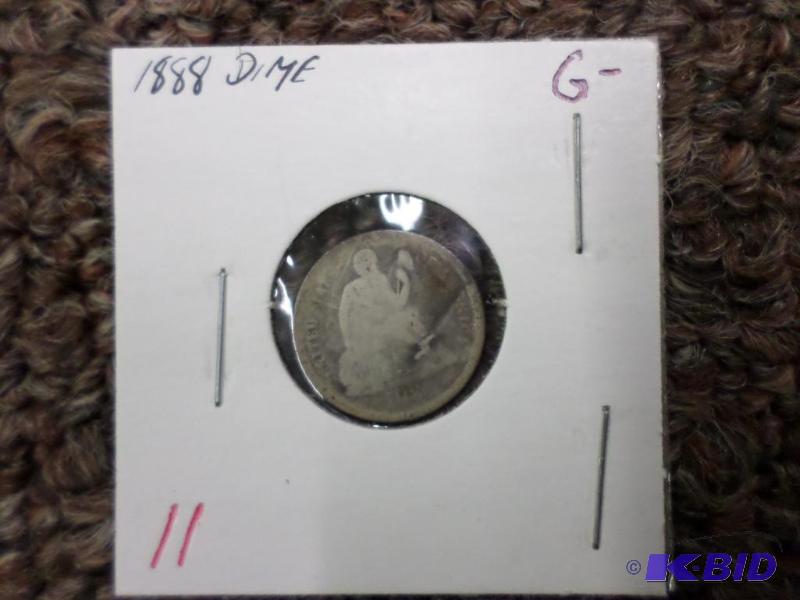 1888 Seated Liberty Dime G-...