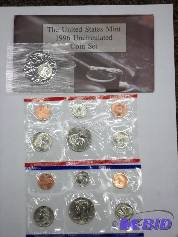 1996 P-D Unc. Mint Set $1.82 face value...