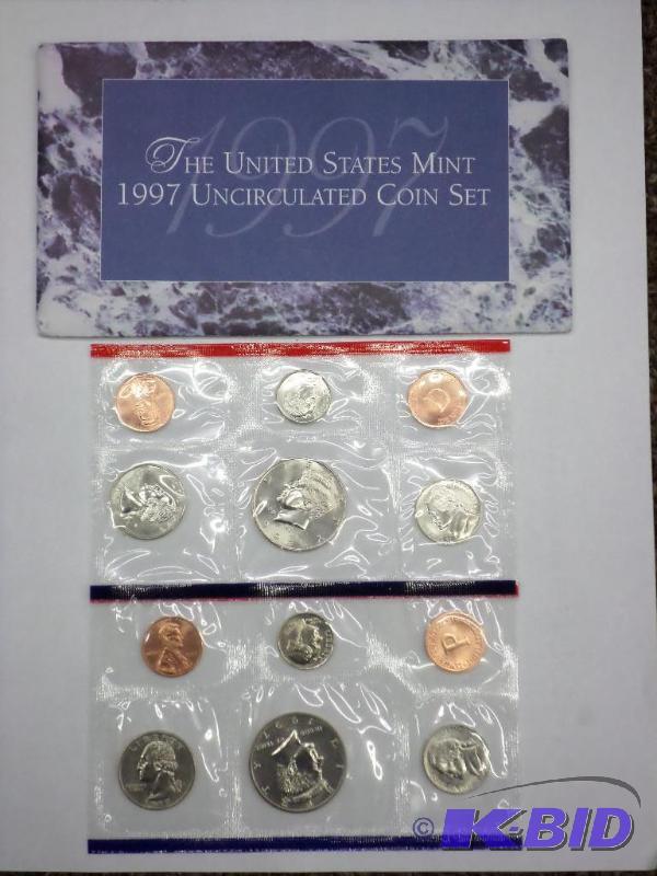 1997 P-D Unc. Mint Set $1.82 face value...