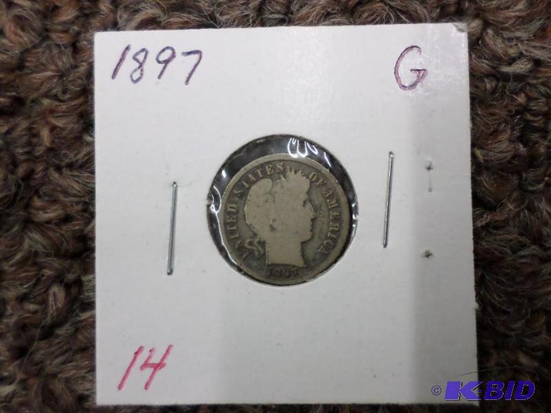 1897 Seated Liberty Dime G...