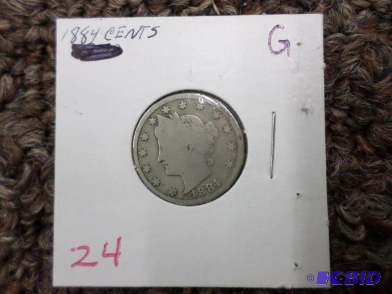 1884 Liberty V Nickel G...