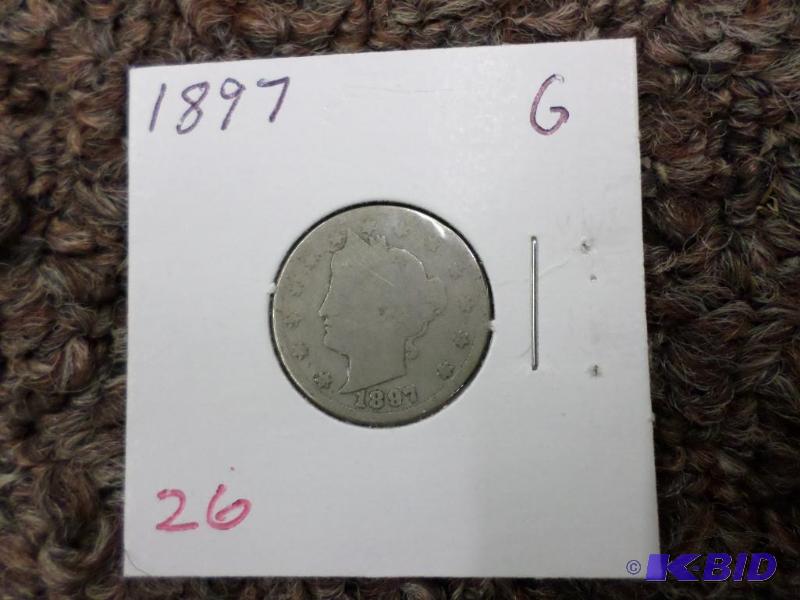 1897 Liberty V Nickel G...