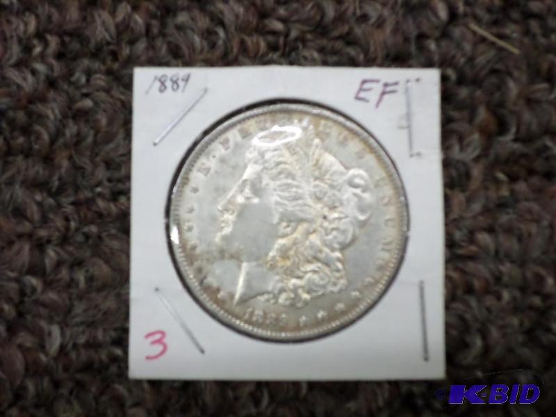 1889 Morgan Dollar EF...