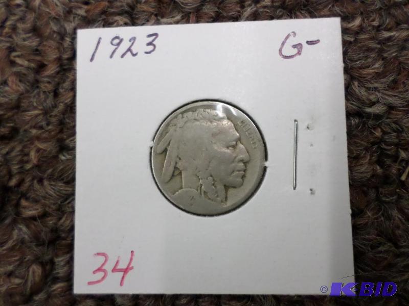 1923 G- Buffalo Nickel...