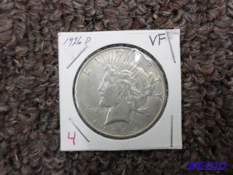 1926- Peace Dollar VF...