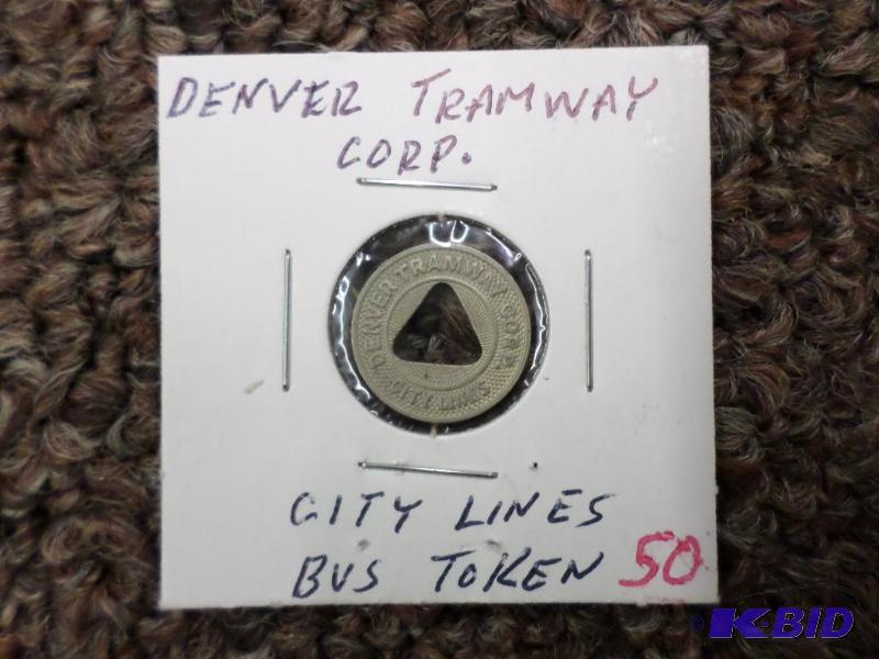 Denver Tramway Corp City Lines BusStreetcar ...