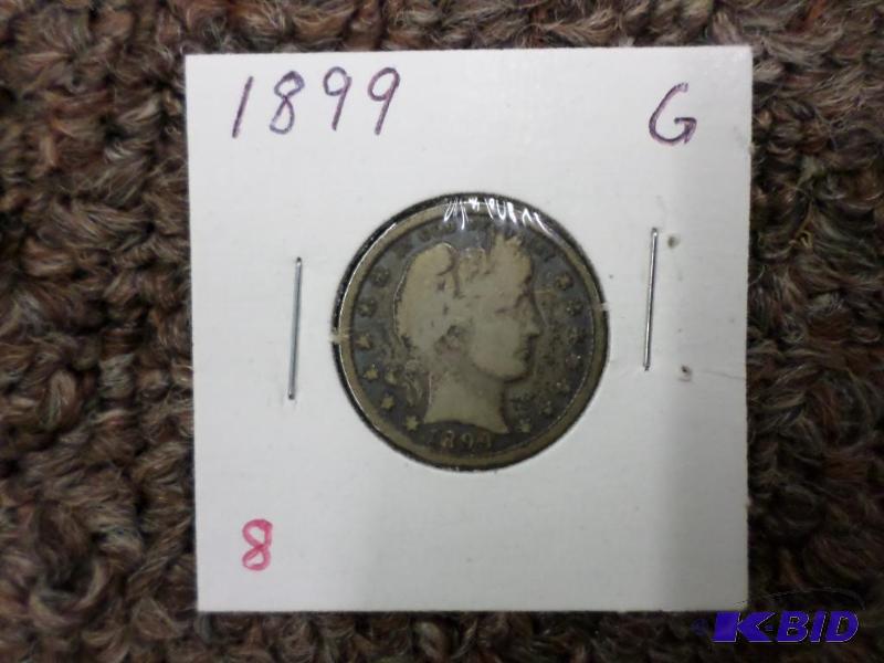 1899 Barber Quarter G...
