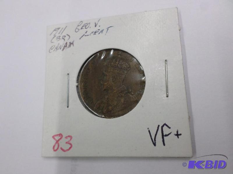 1911 VF Canadian Large Cent...