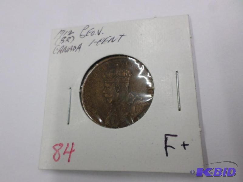 1912 F Canadian Large Cent...