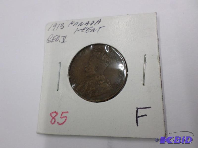 1913 F Canadian Large Cent...