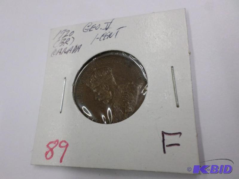 1920 F Canadian Large Cent...