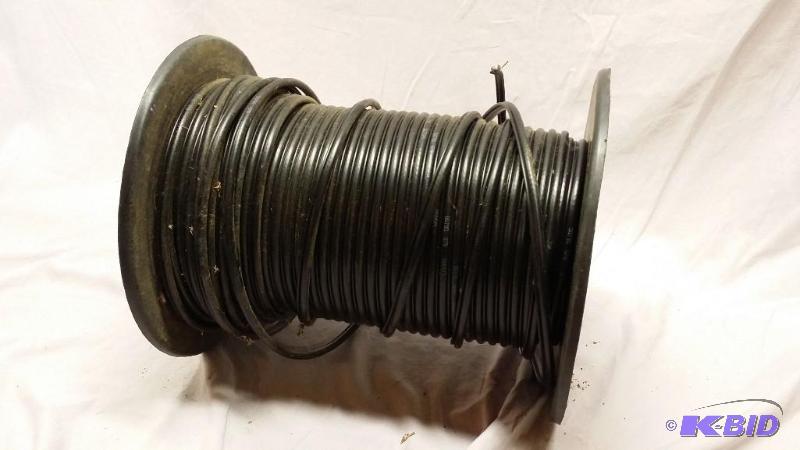 Coaxial cable appears to be 12 a roll with s...