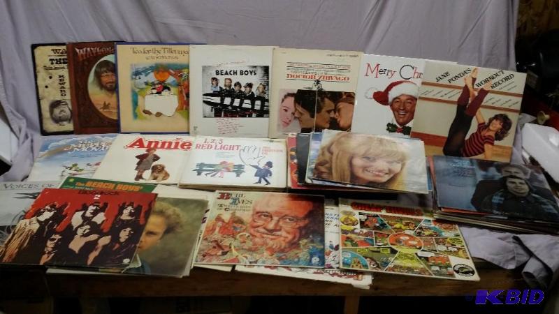Over 50 record albums including but not limit...
