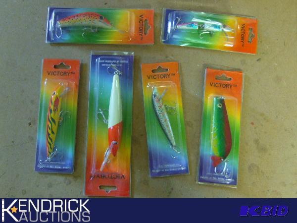 Variety pack of 50 New in Package Victory Fishing Lures