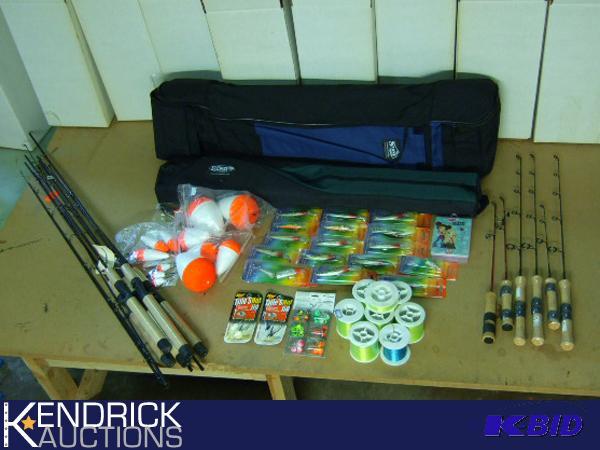 Large Lot of New Fishing Equipment