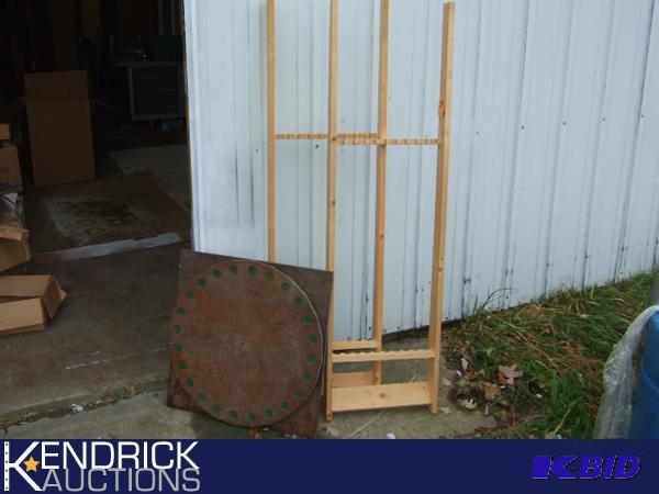 Three Fishing Pole Holders