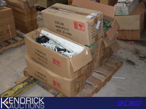 Pallet of New Linkable Light Fixtures