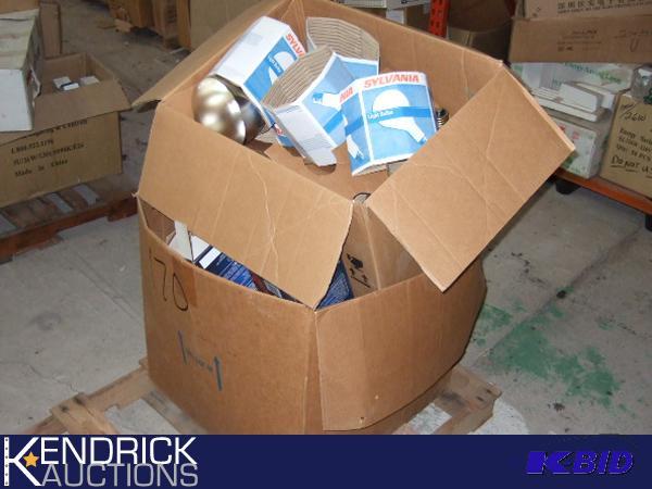 Box of Brand Name Light Bulbs