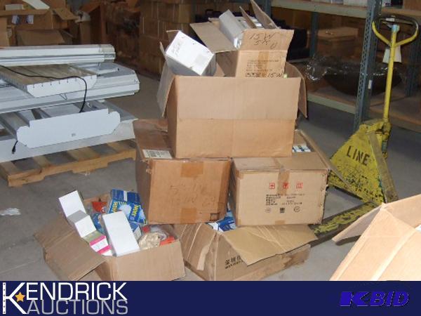 Pallet of Light Bulbs