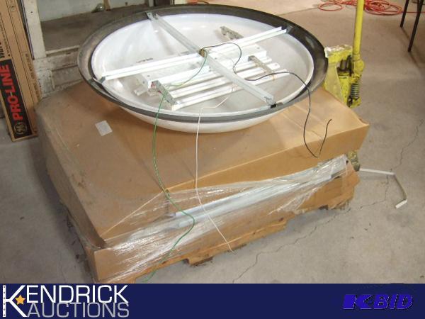 A Large 41 Dome Light and Accessories