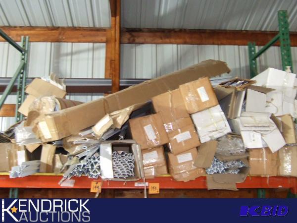 Shelf Full of Acrylic Profiles and Plastic Trim