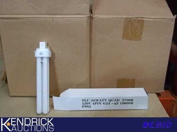 40 New Light Bulbs PLC 26W QUAD 2700K 120V 4 PIN
