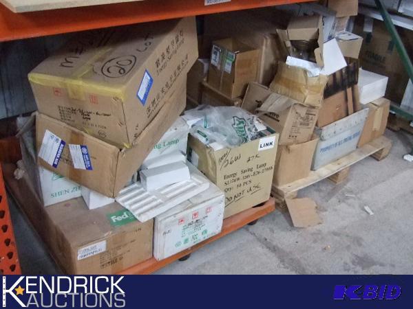 2 Pallets of Various Sized and Wattage Light Bulbs