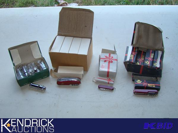 HUGE Lot of New Pocket Knives and Whistles