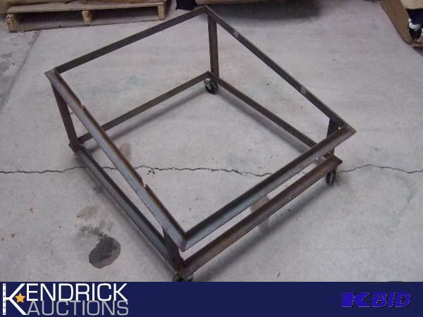 Rolling Metal Shop Cart