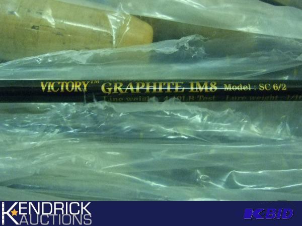 15 New Victory Graphite 2 peice IM8 Model SC 62 Fishing Poles