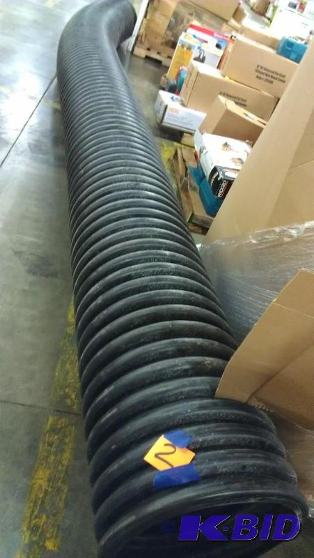 lot 2 image: Drainage Culvert 25 feet long. Heavy duty Bla...