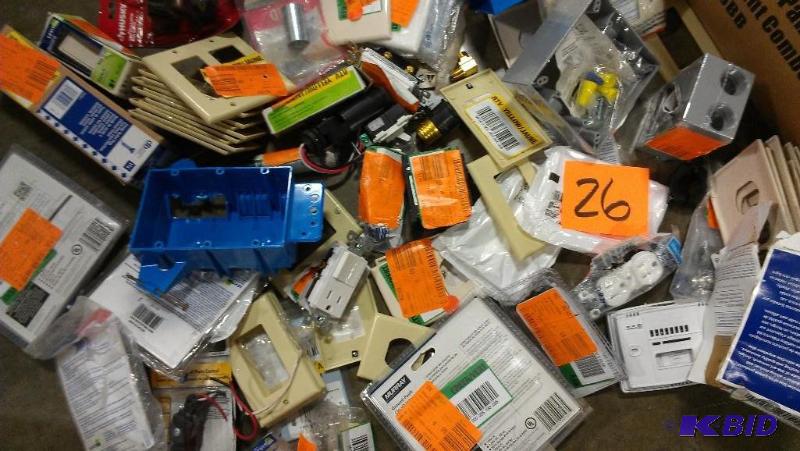 lot 26 image: Electrical Supplies Lot for Home repairs and ...