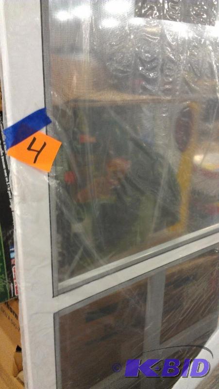 lot 4 image: White Screen Door. 36" wide. View photos...