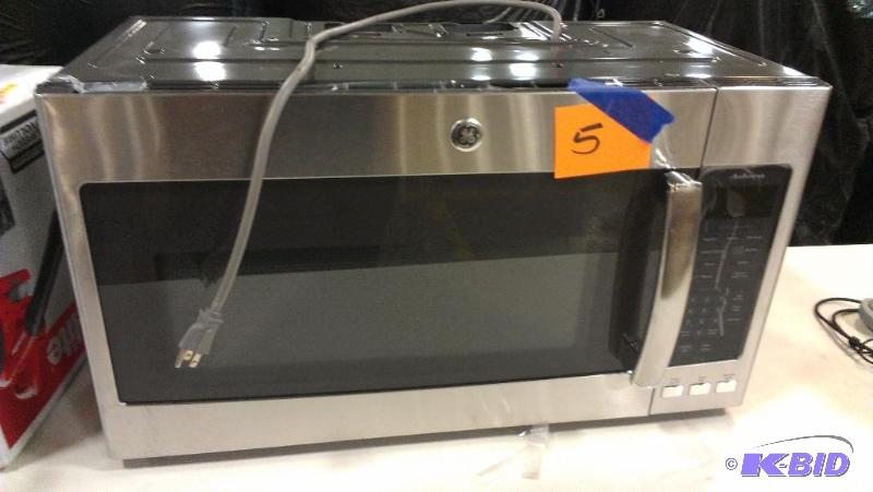 lot 5 image: Over-the-Range Microwave Oven. Works. Tested ...