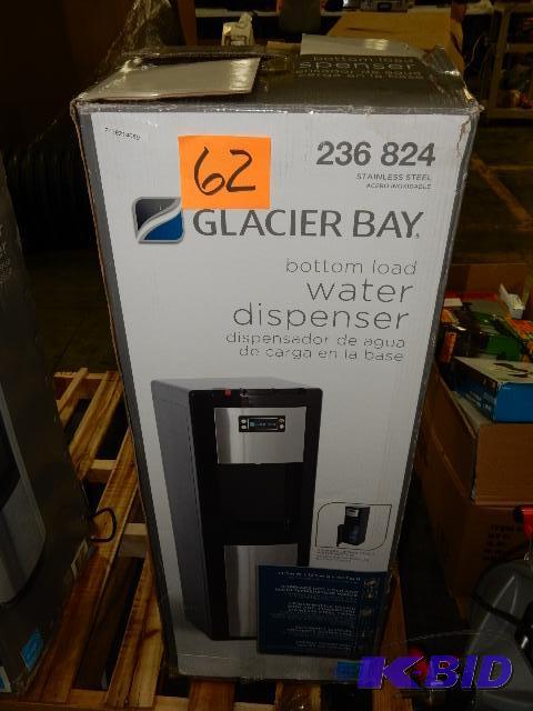 lot 62 image: Stainless Steel Water Dispenser. Glacier Bay....
