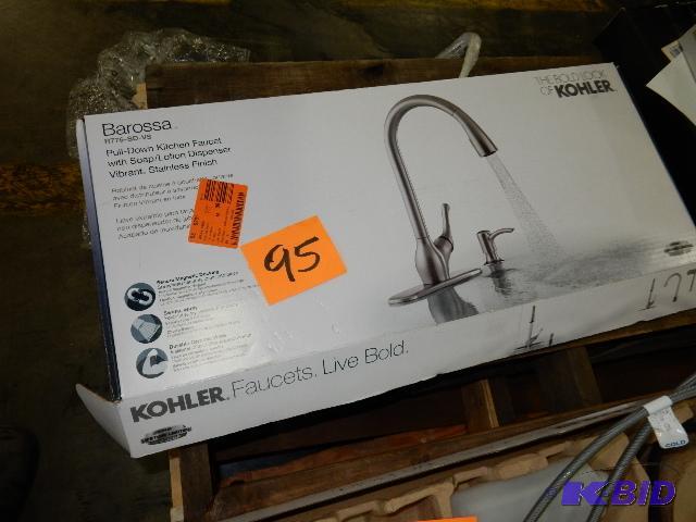 lot 95 image: Kohler Kitchen Faucet