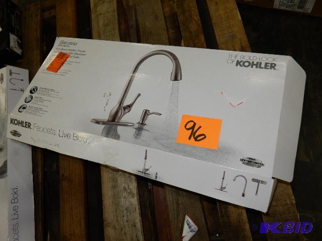 lot 96 image: Kohler Kitchen Faucet