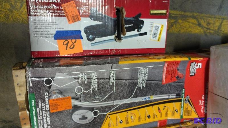lot 98 image: Quick Lift 2.5 Ton Jack AND Echo attachment k...