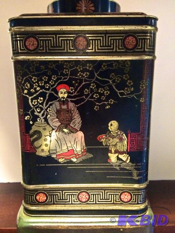 lot 23 image: Very RARE Lamp made by the metal box company, hudson Scott branch, England