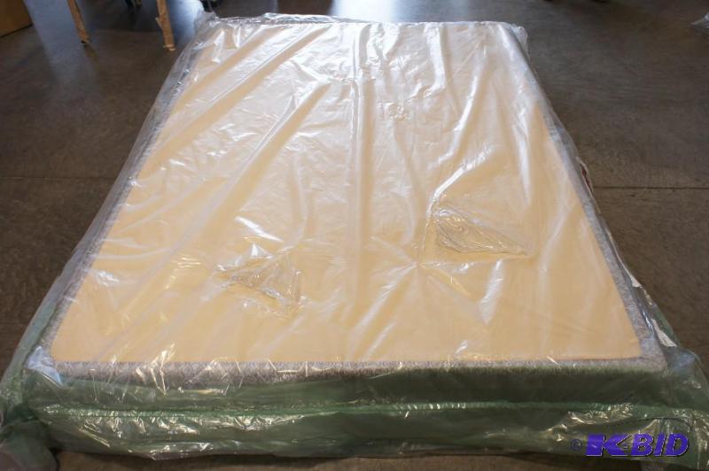 Serta Queen Box Spring. MSRP $299.Dirt on pla...